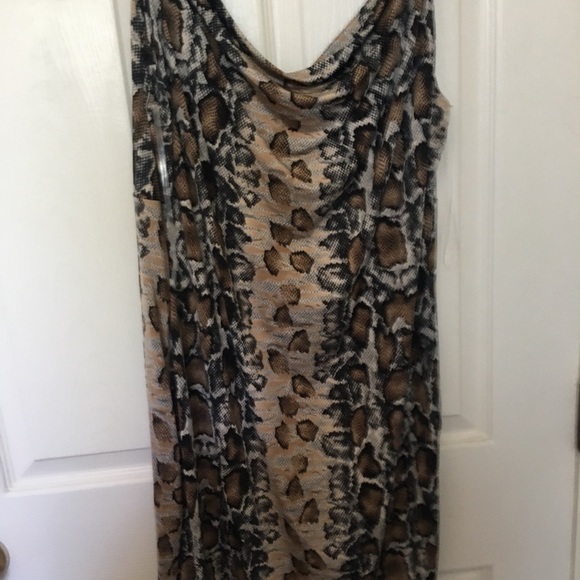 Snake print dress - Picture 2 of 2